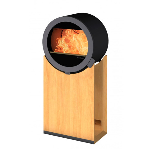 Печь-камин Nordpeis Me Oak без боковых стёкол Печь-камин Nordpeis Me Oak без боковых стёкол