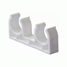 Опора двойная полипропиленовая Политэк 20 мм