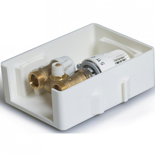 Регулировочный короб TIM TCB-C/RTL 01 с ограничителем температуры обратного потока