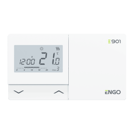 Терморегулятор программируемый проводной ENGO на батарейках