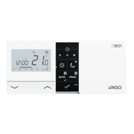 Терморегулятор программируемый проводной ENGO на батарейках