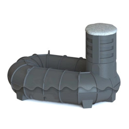 Подземный резервуар для воды Анион 2000 литров с удлиненной горловиной