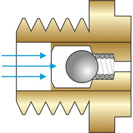 Клапан зимнего слива автоматический А4418
