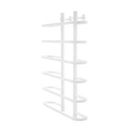 Полотенцесушитель водяной Energy Aero 800х600 мм белый матовый без уголков