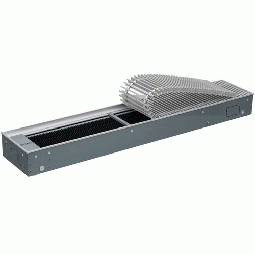 Конвектор Elsen EKN 190х200х2000 естественная конвекция роликовая решетка цвет алюминий