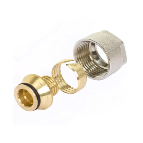 Соединитель евроконус RBM Varmega Slide-fit 16-2.2х3/4"мм для труб PEX Соединитель евроконус RBM Varmega Slide-fit 16-2.2х3/4"мм для труб PEX