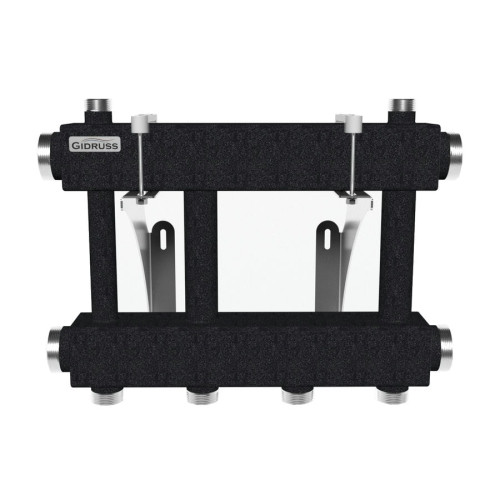 Коллектор модульный Gidruss MK-250-2х32 до 250 кВт 2" 2 контура