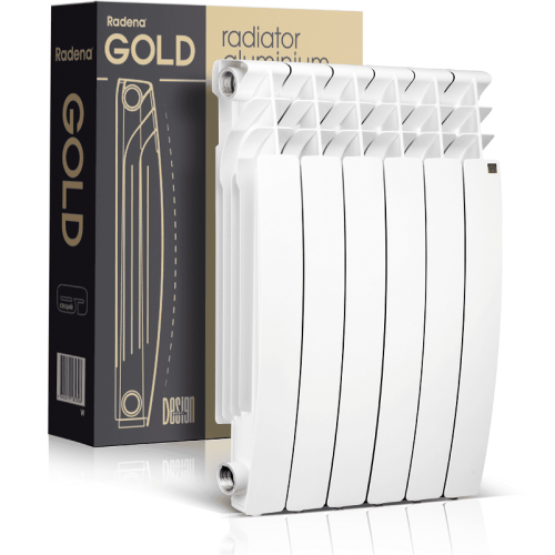 Алюминиевый радиатор Radena R500/100 GL 6 секции