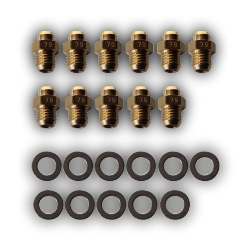 Форсунки для перевода котла на сжиженный газ Federica Bugatti (11 шт, D0.79) для Varme, Tech