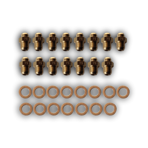 Форсунки для перевода котла на сжиженный газ Federica Bugatti (15 шт, D0.79) для Varme, Tech