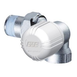 FAR терморегулирующий трехосевой хромированный вентиль (ВР) ПВ M24x19 1/2"