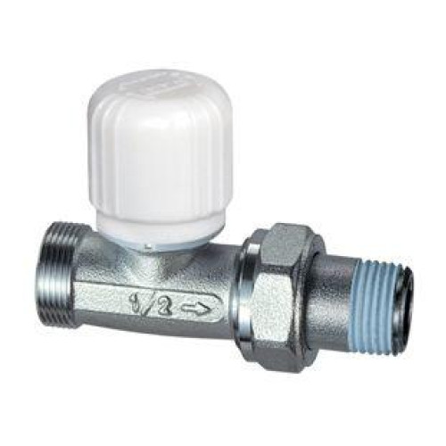 FAR хромированный прямой терморегулирующий вентиль НР M24x19 1/2" с уплотнением EPDM FAR хромированный прямой терморегулирующий вентиль НР M24x19 1/2" с уплотнением EPDM