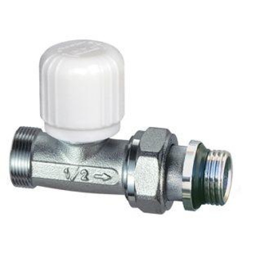 FAR хромированный прямой терморегулирующий вентиль НР M24x19 1/2" FAR хромированный прямой терморегулирующий вентиль НР M24x19 1/2"