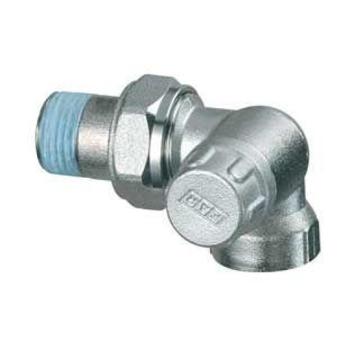 FAR запорный трехосевой хромированный вентиль (ВР) ПВ 1/2" FAR запорный трехосевой хромированный вентиль (ВР) ПВ 1/2"