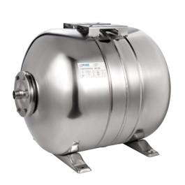 Гидроаккумулятор Беламос 80 литров нержавеющий горизонтальный