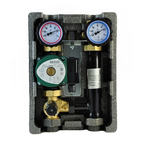 Группа быстрого монтажа BMU-C-40-25-P-L NED Thermo InstallHEAT с 3-х ходовым смесителем 1" с насосом DAB VA 65/130 (левое подключение) Группа быстрого монтажа BMU-C-40-25-P-L NED Thermo InstallHEAT с 3-х ходовым смесителем 1" с насосом DAB VA 65/130 (левое подключение)