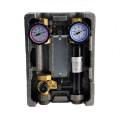 Группа быстрого монтажа BMU-C-40-25-NP-L NED Thermo InstallHEAT с 3-х ходовым смесителем 1" без насоса (левое подключение)