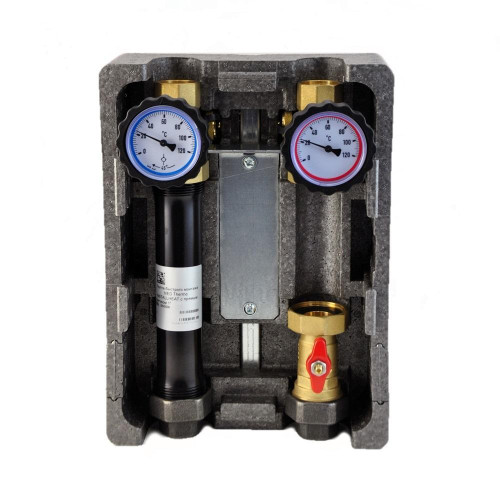 Группа быстрого монтажа BMU-D-40-25-NP NED Thermo InstallHEAT с прямым контуром 1" без насоса Группа быстрого монтажа BMU-D-40-25-NP NED Thermo InstallHEAT с прямым контуром 1" без насоса