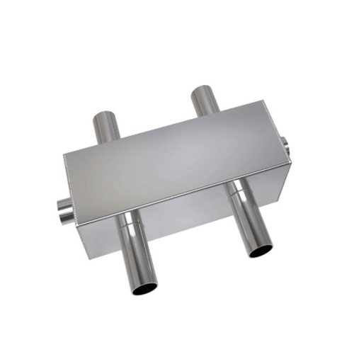 Гидроразделитель из нержавейки ПроксиТерм GS(sq)28PF под пресс фитинг в теплоизоляции Гидроразделитель из нержавейки ПроксиТерм GS(sq)28PF под пресс фитинг в теплоизоляции