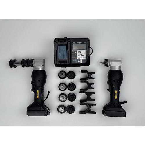 Комплект аккумуляторного инструмента Elsen EASYPRESS v1.0 для аксиальной запрессовки труб Ø 16-32 мм