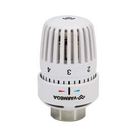 Термостатическая головка Varmega жидкостная М30х1.5, цвет белый