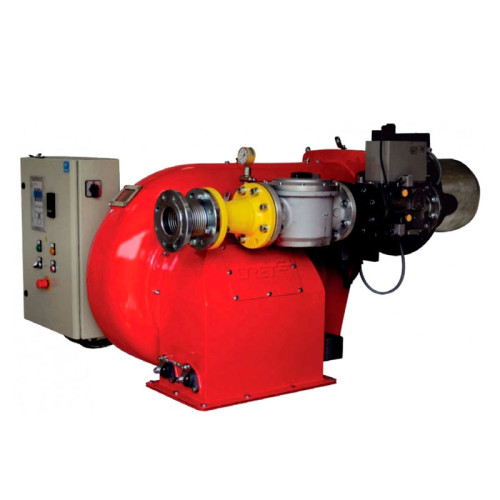 Газовая горелка URET URG 12 AZ модулируемая 1500-6000 кВт с газовым блоком