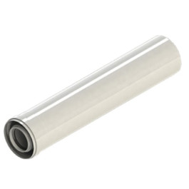 Удлинитель дымохода Groppalli конденсационный 80/125 мм длина 1000 мм