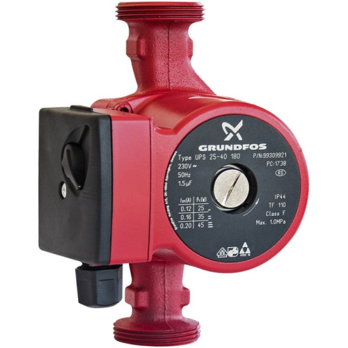 Циркуляционный насос Grundfos UPS 25 40 180 Циркуляционный насос Grundfos UPS 25 40 180