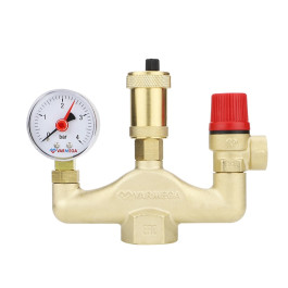 Группа безопасности котла Varmega 1" 3Бар, латунь