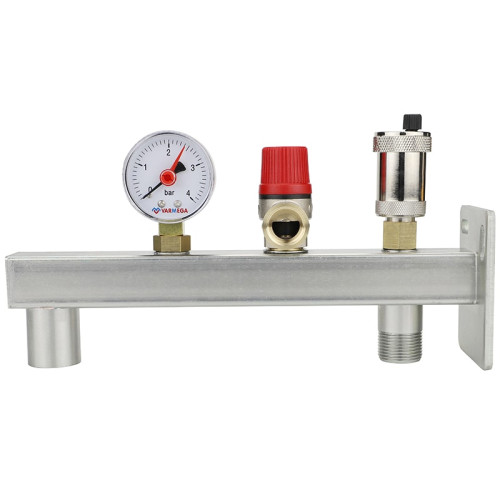 Группа безопасности расширительного бака Varmega 3/4" 3Бар, сталь Группа безопасности расширительного бака Varmega 3/4" 3Бар, сталь