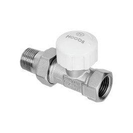 Клапан термостатический с преднастройкой прямой Hoobs 1/2"