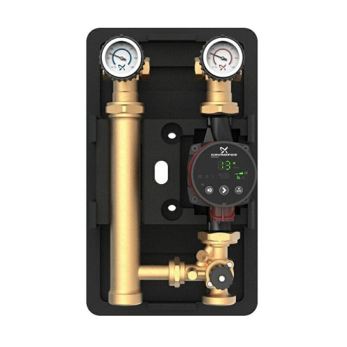 Насосная группа с 3-х ходовым смесителем Grundfos HEATMIX M25 ALPHA2 60