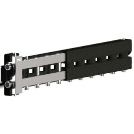 Коллектор нержавеющий Gidruss BMSS-80-6D EPP до 80 кВт 1 1/4"-1" 6 контуров EPP термоизоляция