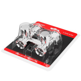 Узел нижнего подключения термостатический прямой Royal Thermo Design 1/2"х3/4" (Хром)