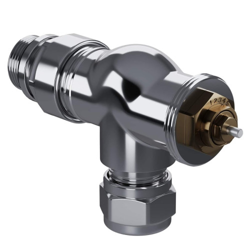 Набор термостатический осевой Royal Thermo Design Pro 15мм М30х1,5 (Хром) под трубки Набор термостатический осевой Royal Thermo Design Pro 15мм М30х1,5 (Хром) под трубки