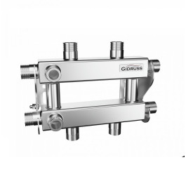 Кольцевой коллектор Gidruss для отопления на 2-3 контура RMSS-40-2