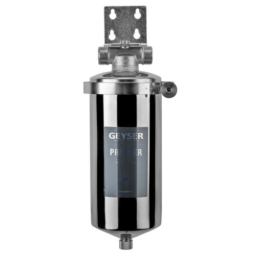 Корпус колба из нержавеющей стали Гейзер-Премьер 10BB 1" Корпус колба из нержавеющей стали Гейзер-Премьер 10BB 1"