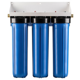 Корпус фильтра Гейзер из 3х колб ВВ 20" (без картриджей)