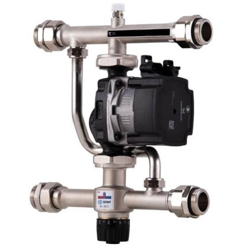 Насосно-смесительный узел Stout с насосом Grundfos UPSO 25-65 130 арт. SDG-0120-007001 Насосно-смесительный узел Stout с насосом Grundfos UPSO 25-65 130 арт. SDG-0120-007001