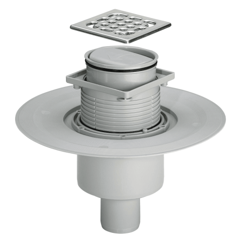 Трап для душа Viega Advantix с сухим затвором вертикальный выпуск арт. 583224