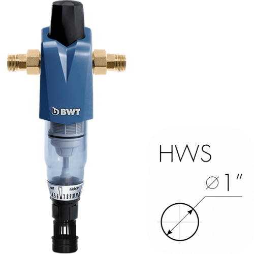 Фильтр механической очистки с редуктором и обратным клапаном BWT Infinity M 1” HWS