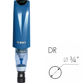 Фильтр для воды с автоматической обратной промывкой с редуктором давления BWT INFINITY A DR ¾"