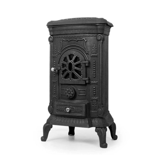 Печь-камин чугунная LK Ingrid 5 кВт Печь-камин чугунная LK Ingrid 5 кВт