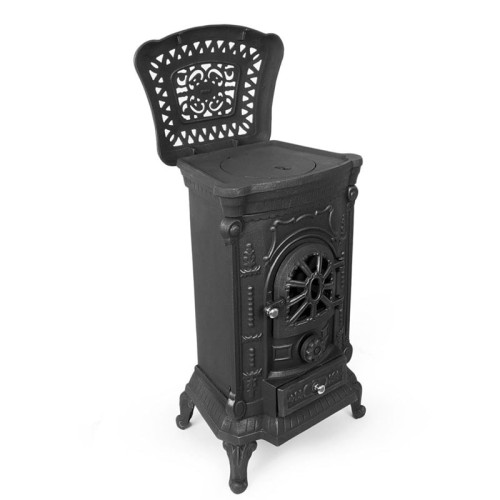 Печь-камин чугунная LK Ingrid 5 кВт Печь-камин чугунная LK Ingrid 5 кВт