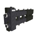 Коллектор Gidruss BM-80-5DU EPP до 80 кВт 1 1/4"-1" 4 контура EPP термоизоляция — фото 2