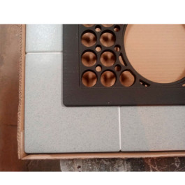 Печь-камин ABX Hispania L галька-базальт