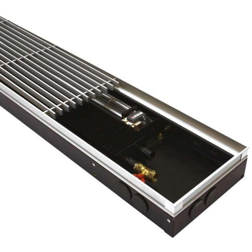 Внутрипольный конвектор iTermic с принудительной конвекцией ITTB.090.250.1200