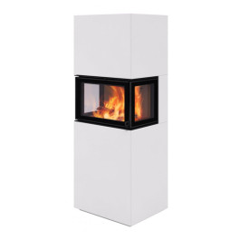 Печь-камин Nordpeis Cannes II с топкой Q-24UL IR Exclusive