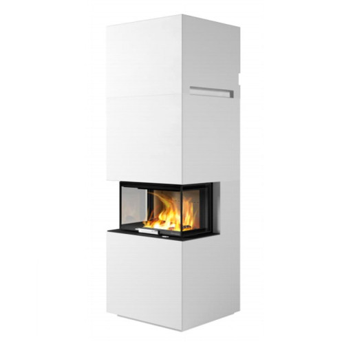 Печь-камин Nordpeis Capri высокая с топкой Q-24UL IR Печь-камин Nordpeis Capri высокая с топкой Q-24UL IR