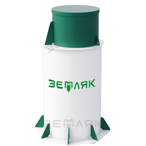 Пластиковый кессон ЗЕМЛЯК Long 1500х2600 (муфта 159 мм)